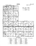 Avoca Township, Weeping Water River, Cass County 1963 Published by Standard Atlas Co